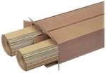 magnetoplan Pinnwand-Papiere, VE 50 Stk, braun