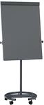 MAUL Flipchart, Rundfu&szlig;, Tafelh&ouml;he 1000 mm, anthrazit