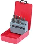 KS Tools HM Fr&auml;sstift-Satz, 10-tlg, in Stahlblechkassette, silber
