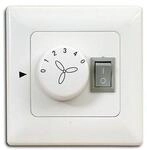 Wandschalter ST4-150/400, 4-Stufen-Drehschalter, f&uuml;r Deckenventilator kaiserkraft