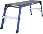 KRAUSE Arbeitsplattform StepTop, Arbeitsh&ouml;he 2,45 m, Plattformgr&ouml;&szlig;e 1100 x 300 mm