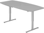 Konferenztisch, BxT 2200 x 1030 mm, elektrisch h&ouml;henverstellbar 720 - 1190 mm,
