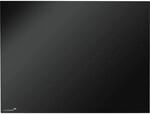 Legamaster Glasboard, Sicherheitsglas, BxH 1500 x 1000 mm, schwarz