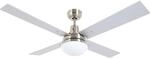 Deckenventilator AIRFUSION QUEST II, Rotorblatt-&Oslash; 1220 mm, Chrom geb&uuml;rstet