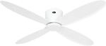 Deckenventilator ECO PLANO II, Rotorblatt-&Oslash; 1320 mm, extraflache Bauart, wei&szlig;