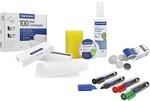 magnetoplan Whiteboard-Zubeh&ouml;rset, LARGE, Stifte, Magnete, Reiniger