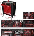 KS Tools Werkstattwagen PERFORMANCE PLUS mit Werkzeug, P10, mit 397 Werkzeugen, f&uuml;r