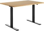 Topstar Schreibtisch, elektrisch h&ouml;henverstellbar, gerade, BxT 1200 x 800 mm,