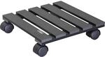 Wagner Pflanzenroller WPC, Tragf&auml;higkeit 60 kg, LxB 290 x 290 mm, anthrazit, VE 2