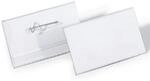 DURABLE Namensschilder mit Wellennadel, HxB 40 x 75 mm, VE 200 Stk