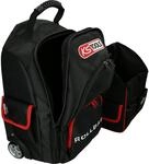 KS Tools SMARTBACKPACK Rucksack, mit Teleskop-Trolly, schwarz / rot