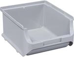 Sichtlagerkasten, LxBxH 160 x 135 x 82 mm, VE 20 Stk, grau kaiserkraft