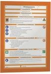 DURABLE DURAFRAME&reg; Info-Rahmen, selbstklebend, magnetisch, f&uuml;r DIN A4, Rahmen