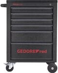 GEDORE Werkstattwagen MECHANIC, bef&uuml;llt, 6 Schubladen, 166 Teile, schwarz, HxBxT 910