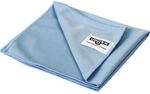 Unger Fenstertuch MicroWipe&trade;, Mikrofasertuch f&uuml;r Glas und Rahmen, blau, LxB 800 x