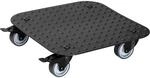 Wagner Pflanzenroller Alu ALASKA, Tragf&auml;higkeit 150 kg, LxB 290 x 290 mm, schwarz