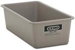 CEMO Gro&szlig;beh&auml;lter aus GfK, Inhalt 200 l, LxBxH 1218 x 620 x 358 mm, grau