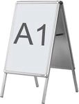 magnetoplan Kundenstopper, Typ SP, Aluminium, DIN A1