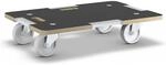 Wagner Transportroller aus Multiplexplatte, rechteckig, Tragf&auml;higkeit 250 kg, Breite