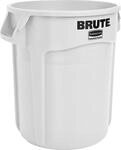 Rubbermaid Universalcontainer BRUTE&reg;, rund, Inhalt 75 l, wei&szlig;