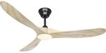 Deckenventilator ECO GENUINO-L, Rotorblatt-&Oslash; 1520 mm, natur / mattschwarz