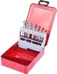 KS Tools HSS Kegel- und Entgratsenker-Satz, Stahlblechkassette, 6 Teile