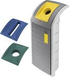 Hailo Wertstoffbeh&auml;lter ProfiLine WSB Design XXXL, Volumen 120 l, inkl. 3