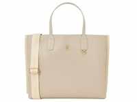 Tommy Hilfiger Kurzgriff Tasche Iconic Tommy Satchel white clay