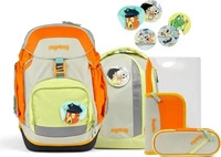 ergobag 01067-10068-10, Ergobag Schulranzen Set 6tlg. Pack (2024) Comic