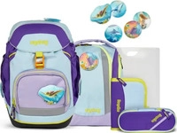 ergobag 01067-30217-10, Ergobag Schulranzen Set 6tlg. Pack (2024) Eco Hero...