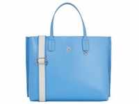 Tommy Hilfiger Kurzgriff Tasche Iconic Tommy Satchel blue spell