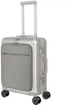 Travelite Handgep&auml;ckkoffer Next 4W S+ 55cm silber - 55
