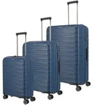 Travelite Kofferset 3tlg. Mooby 4w S/M erw./L marine
