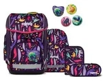 ergobag 01212-90361-10, Ergobag Schulranzen Set 5tlg. Cubo (2025) AmB&auml;rzonas (LUMI