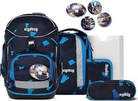 ergobag 01298-90354-10, Ergobag Schulranzen Set 6tlg. Pack (2025) VerfolgB&auml;rjagd
