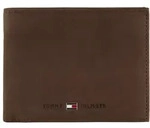 Tommy Hilfiger Querb&ouml;rse Herren Johnson CC Flap Coin Pocket dunkelbraun - 10