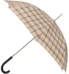 Doppler Stockschirm Carbonsteel Long Automatic beige karo - 94