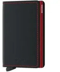 Secrid Kreditkartenetui Slimwallet Matte black-red-red - 10