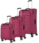 Travelite Kofferset 3tlg. SKAII 4w S/M erw./L erw. abendrot