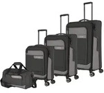 Travelite Kofferset Viia 4w L/M/S Reisetasche Schiefer - 77