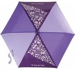 Step by Step Taschenschirm Magic Rain Effect purple