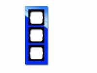 Busch Jaeger 1723-288 3fach blau Rahmen ,2CKA001754A4345