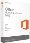 Microsoft Office 2016 Home and Student 32/64-Bit Windows
