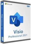 Microsoft Visio 2021 Professional - 64-Bit Retail Multi
