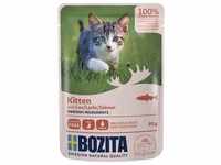 Bozita Häppchen in Sauce mit Lachs für Kitten 85 g (Menge: 12 je...