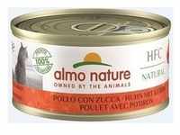Almo Nature HFC Natural Huhn mit Kürbis 70g (Menge: 24 je Bestelleinheit)