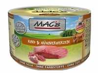 MACs Cat Rind & Hühnerherzen 200g (Menge: 6 je Bestelleinheit)