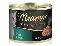 Miamor Dose Feine Filets Thunfisch & Reis 185 g (Menge: 12 je Bestelleinheit)