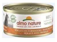 Almo Nature HFC Natural Huhn mit Käse 70g (Menge: 24 je Bestelleinheit)