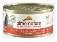 Almo Nature HFC Jelly Lachs mit Karotte 70g (Menge: 24 je Bestelleinheit)